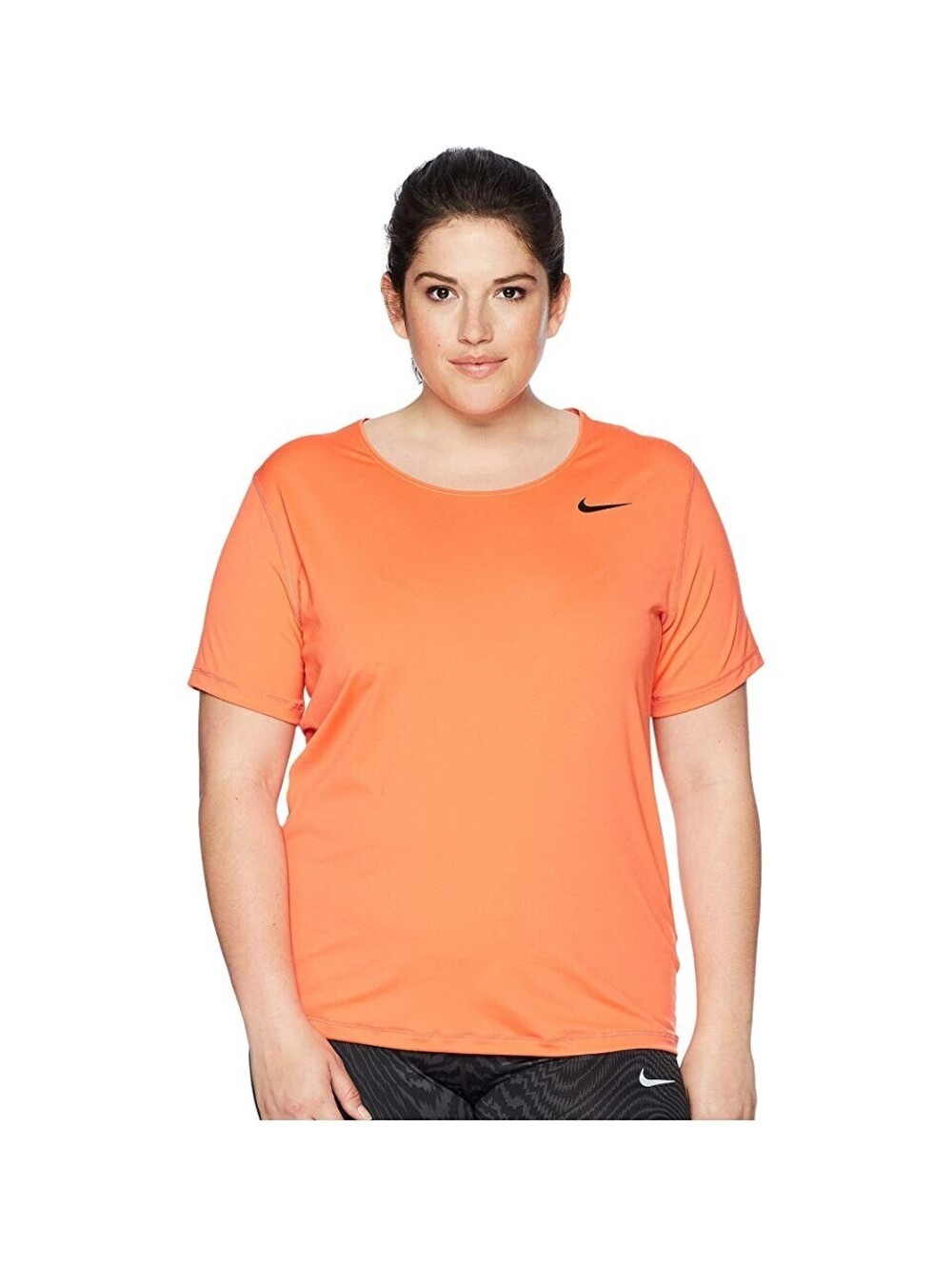 Nike Womens Plus Size Pro Dri Fit Mesh Top Size 1X